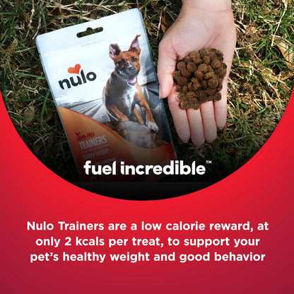 Trainers Duck Recipe Grain-Free Low-Calorie Healthy Dog & Puppy Training Treats, 4 Ounce Pouch